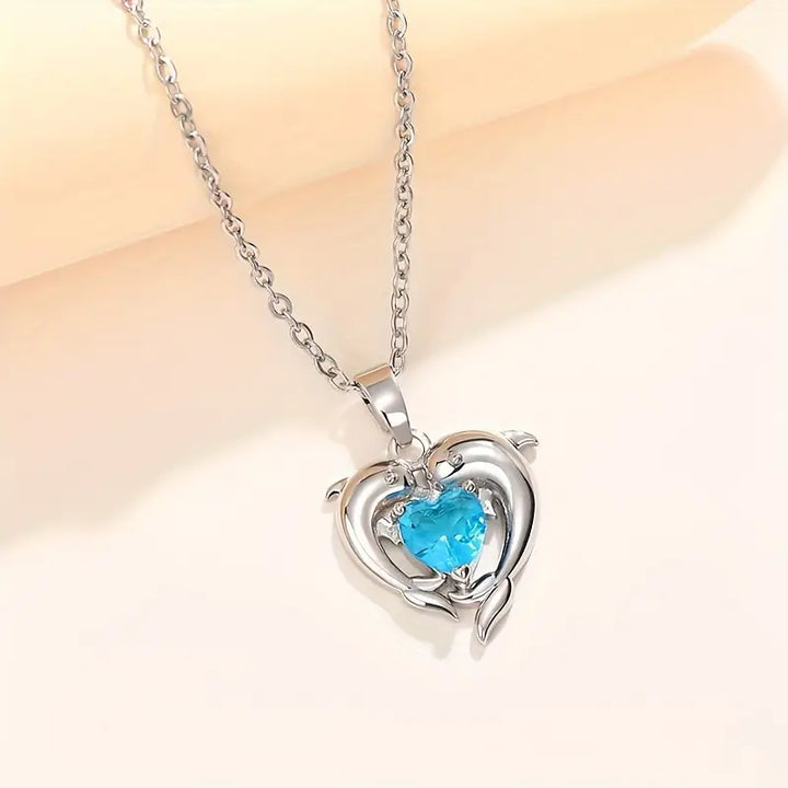 Oceanheart Twins Necklace