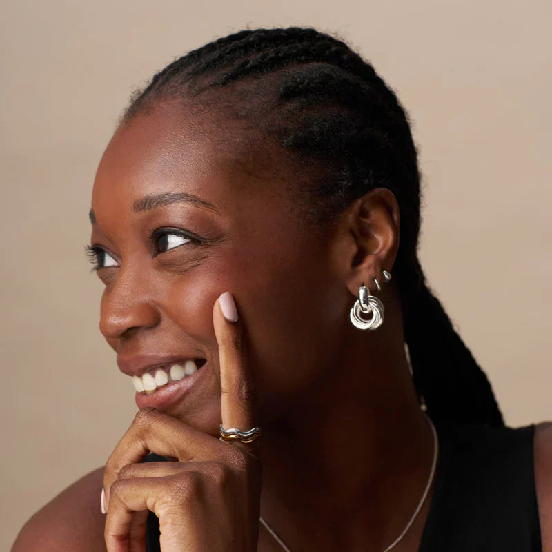 Statement Interlocking Earrings