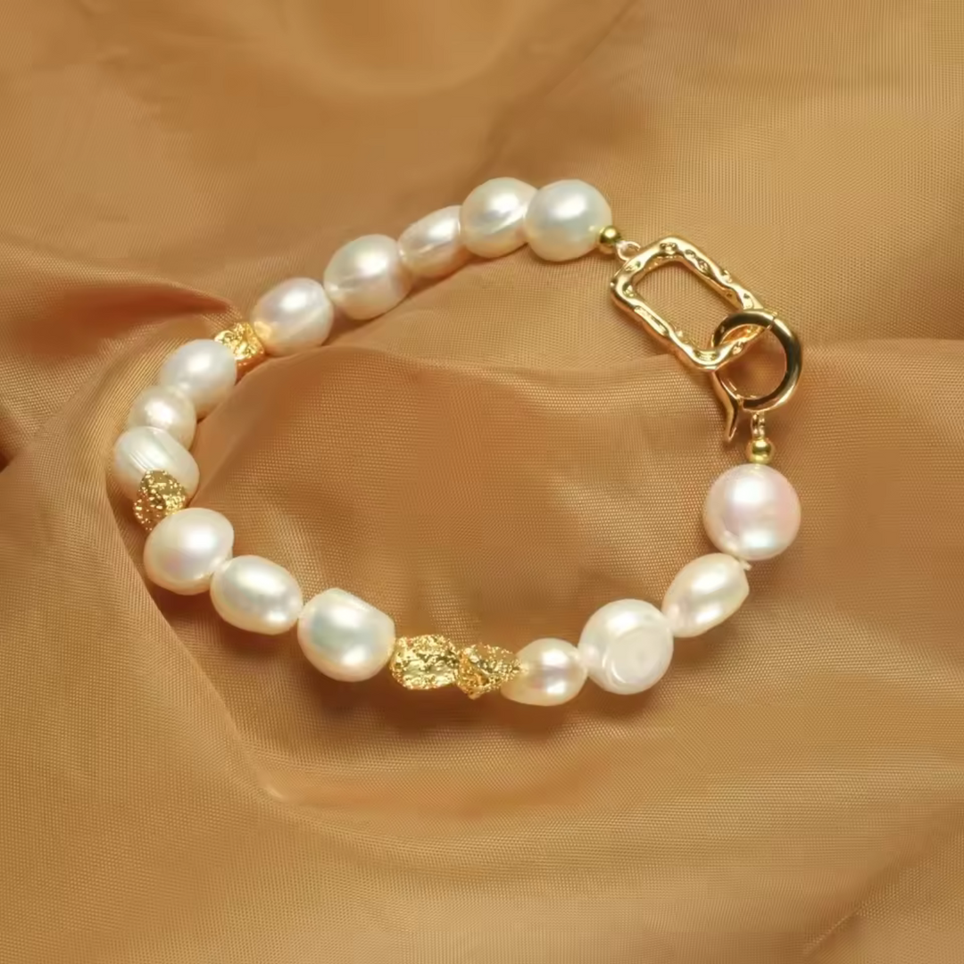 Freshwater Baroque Pearls Bracelet