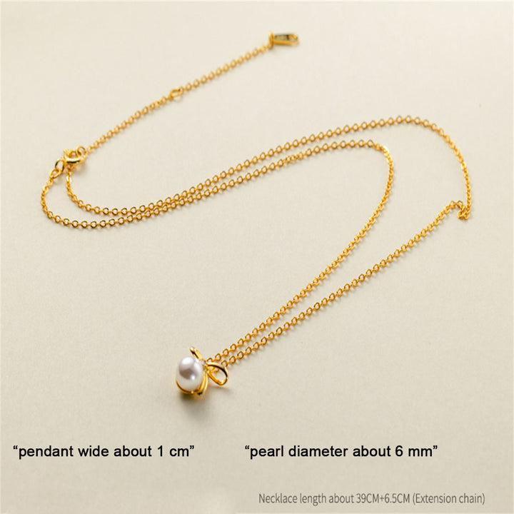 Butterfly Pearl Necklace