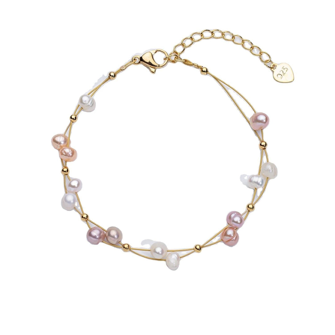 Freshwater Pearl Weaving Bracelet
