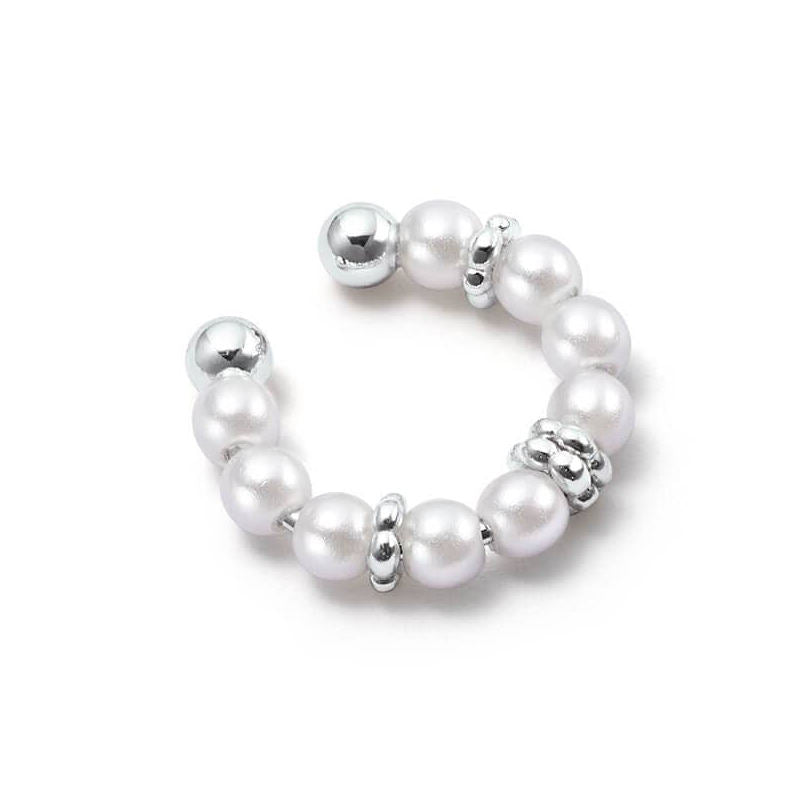 Freshwater Pearl Cuff Earrings