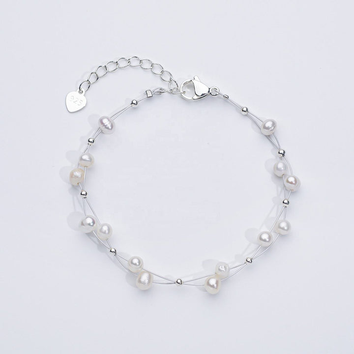 Freshwater Pearl Weaving Bracelet