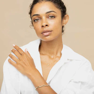 Love letter initial necklace